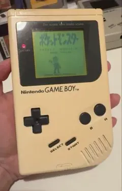 希少カラー　任天堂 初代ゲームボーイブロス　ホワイト　純正品　美品完動品