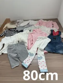 まとめ売り　ベビー服　保育園　秋服　ロンT 80cm 西松屋　バースデイ　女の子