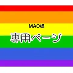 MAO様 リクエスト 2点 まとめ商品