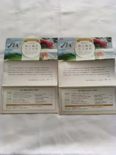 日本駐車場開発　株主優待券２冊