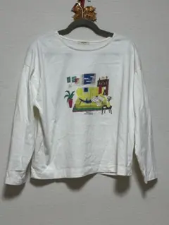 studio CLIP イラストプリント 長袖Tシャツのサムネイル