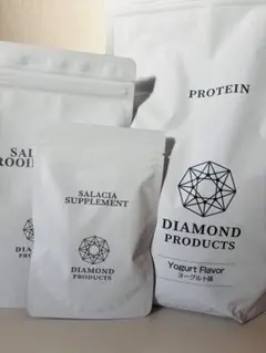ダイヤモンドプロダクト　プロテイン3点セット ダイヤモンドプロダクト プロテイン3点セット PURE DIAMOND GRASSFED