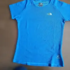 THE NORTH FACE 青 半袖 Tシャツ