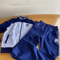 フィラ ジャージ150 美品　紺