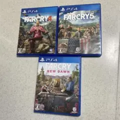 PS4用ソフト:ファークライ3本セット【初期動作確認済み】