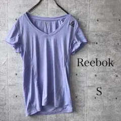 Reebok スポーツウェア 紫 青 運動 ジム ランニング S