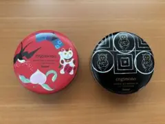 ゴンチャロフ　空き缶　招き猫&フクロウ２個セット