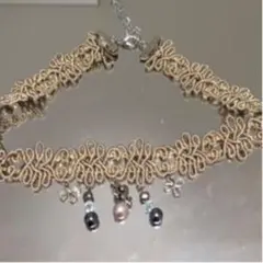 アンティークシルエットブレードチョーカー366