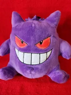 ポケモン　ゲンガー　カラビナ付　ぬいぐるみポーチ　ポケットモンスター