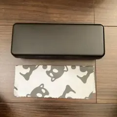 Zoff メガネケース　プラスチック　黒