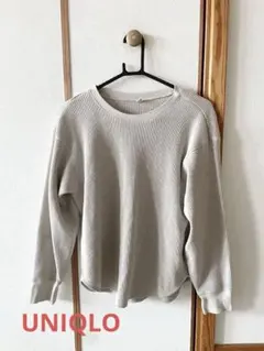 UNIQLO ワッフルT オフホワイト