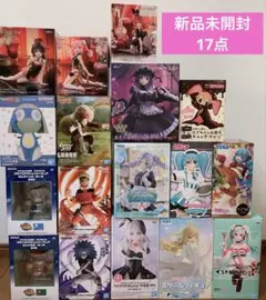 プライズフィギュア　美少女フィギュア　まとめ売り　17点　初音ミク　NARUTO