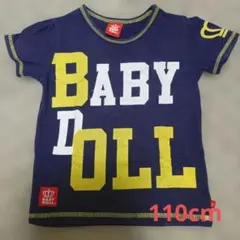 BABYDOLL Tシャツ 110cm ネイビー