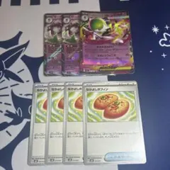 か*ん様 サーナイトex メガサーナイトex なかよしポフィン4枚セット