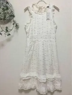 新品タグ付　J.CREW(Jクルー）総レースワンピース29400円