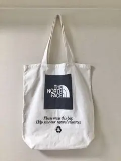 美品 THE NORTH FACE トートバッグ 100%オーガニックコットン