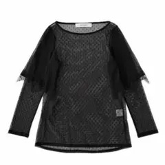 美品 MADE IN HEAVEN ドットチュールレイヤードTシャツのサムネイル
