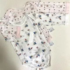 ミッフィー柄ロンパース 2枚セット 90 ユニクロ　UNIQLO