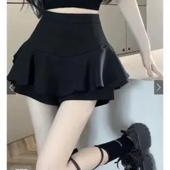 【新品未使用品】☆ フリルスカートパンツ［ks010］GRL