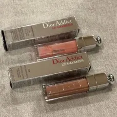 【2本セット】Diorアディクトリップマキシマイザー リップグロス006/001