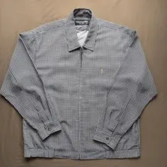 イブ サンローラン スイングトップ ブルゾン チャコールグレー YSL 90s イブ サンローラン スイングトップ ブルゾン チャコールグレー YSL 90s
