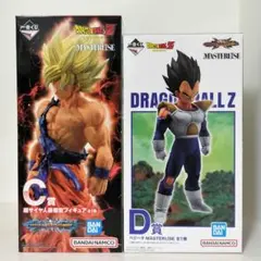 一番くじ ドラゴンボール C賞 孫悟空 D賞 ベジータ - メルカリ