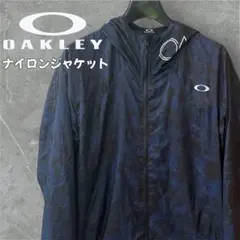 OAKLEY ナイロンジャケット 迷彩柄 カモ L 00s y2k