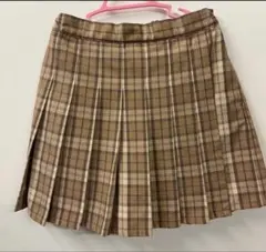 ユニクロ　チェックスカート風キュロット