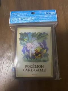 【新品未開封】デッキシールド ピカチュウアドベンチャー ミュウ【ポケカ】