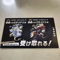 ポケモン　色違いコライドン、ミライドン