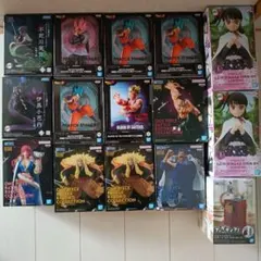 新作含む鬼滅の刃　ワンピース　ドラゴンボールプライズフィギュアまとめ売り15体
