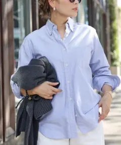 ドゥーズィエムクラス OXFORD BDシャツ サックス ブルー - メルカリ