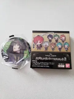 ツイステ ラバーストラップ&マレウス缶バッジ