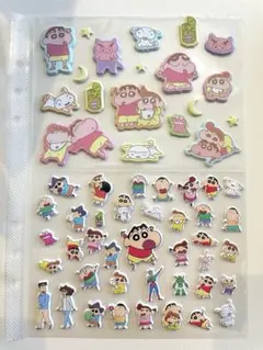 セリア　クレヨンしんちゃん　おすそ分けシール　まとめ売り㉙