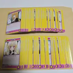 ユニオンアリーナ ToLOVEる C U デッキパーツまとめ売り 赤 200枚