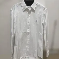 Ralph Lauren 長袖白シャツ ホワイト Slim Fitのサムネイル