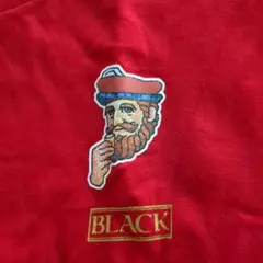 レッド Tシャツ Mサイズ キャラクターイラスト