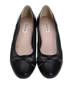 バレエパンプス　チュール　サイズM axes femme ブラック