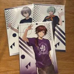にじさんじ にじフェス展 ポストカード / 渚トラウト,ローレン,小柳ロウ