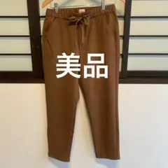 美品★EDWIN ブラウン カジュアルパンツ　Lサイズ