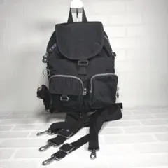 KIPLING キプリング リュック　バッグ　ブラック　2WAY