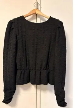 Azul by moussy カットソー　ブラック