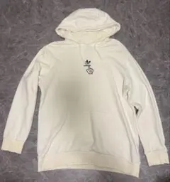 アディダス adidas 東京 バックプリント パーカー 白 Lサイズのサムネイル