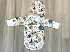 ムーミン ロンパース ボディスーツ 帽子付き