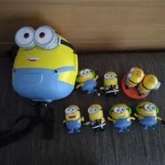 ミニオン ポップコーンバケツとフィギュアセット