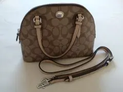 COACH コーチ シグネチャー 2way ハンドバッグ ショルダーバッグ