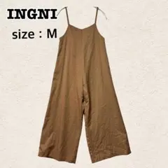 INGNI キャミサロペット オールインワン ブラウン Mサイズ
