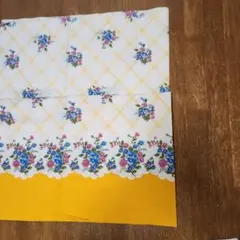 花柄プリント生地