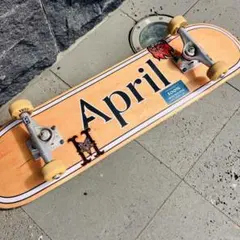 Aprilスケートボードコンプリート APRIL エープリル キッズ スケートボード デッキ 7.2inch YUTO