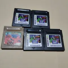 5個 テトリス デラックス　ゲームボーイ カラー　ソフトのみ 任天堂　ニンテンド